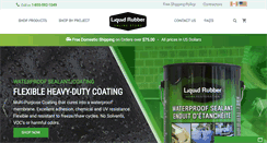 Desktop Screenshot of liquidrubberusa.com